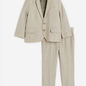 H&M Pinstripe Suit for boy US 8